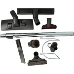 Set d'accessoires 9 pcs. compatible avec nilfisk aspirateur - vhbw