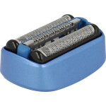 Vhbw - t�te de rasoir remplacement pour braun 40b pour rasoir �lectrique - cassette, noir / bleu