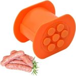 Viande strip squeezer, maker hot dog maker avec 7 trous, presse steak hach pour burgers, croquettes, ...