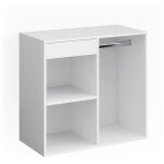 Armoire d'appoint isabelle, blanc, 80. 1 x 75 cm vicco