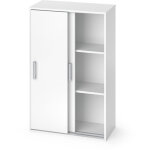 Vicco - armoire falk, blanc, 68 x 108. 5 cm