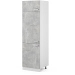 Vicco - armoire pour frigo r - line, béton, 60 cm Vicco - armoire pour frigo r - line, béton, 60 cm