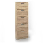 Vicco - meuble  chaussure gizmo, sonoma, 59x169. 5cm