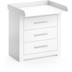 Vicco - commode à langer miro, blanc, 86. 6 x 86. 5 cm Vicco - commode à langer miro, blanc, 86. 6 x 86. 5 cm