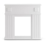 Vicco - entourage de chemin�e , blanc, 109 x 100 cm