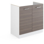 Meuble bas sous - évier r - line, gris, 80 cm sans plan de travail vicco Meuble bas sous - évier r - line, gris, 80 cm sans plan de travail vicco
