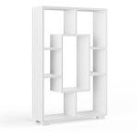 Vicco - meuble de rangement cube domus, blanc, 60. 2 x 90 cm 7 compartiments