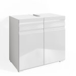 Vicco - meuble sous vasque simple freddy, blanc, 60 x 60 cm