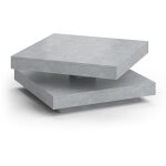 Vicco - table basse elias, béton, 70 x 70 cm Vicco - table basse elias, béton, 70 x 70 cm