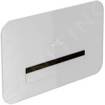 Villeroy&boch - viconnect - plaque de déclenchement, sans contact, verre / blanc brillant 922311re Villeroy&boch - viconnect - plaque de déclenchement, sans contact, verre / blanc brillant 922311re