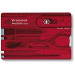 Victorinox swisscard classic rouge multifonction compacte
