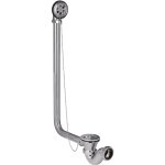 Vidage apparant pour baignoire  pied de lion  noyon & thiebault �40 - 1'1 / 2