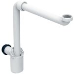 Vidange de lavabo / siphon de chambre avec tube dimmersion, - geberit