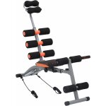 Vidaxl - appareil d'exercices abdominaux en l avec cordes lastiques