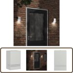 Applique murale d'extérieur argenté acier inoxydable - applique murale exterieure - Éclairage extérieur ... Applique murale d'extérieur argenté acier inoxydable - applique murale exterieure - Éclairage extérieur ...