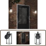 Applique murale d'extérieur noir acier inoxydable - applique murale exterieure - Éclairage extérieur ... Applique murale d'extérieur noir acier inoxydable - applique murale exterieure - Éclairage extérieur ...