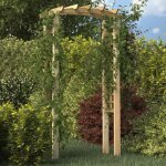 Arche en treillis 110x60x210 cm bois de pin massif impr�gn� vidaxl