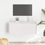 Vidaxl - armoire murale blanc 80x30x35 cm bois de pin massif