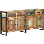 Vidaxl - buffet 172x35x80 cm bois de rcupration massif