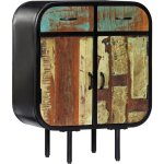Vidaxl - buffet 60x30x75 cm bois de rcupration massif
