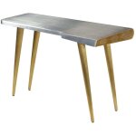 Vidaxl - bureau aviator vintage style aviateur 120 x 60 x 76 cm