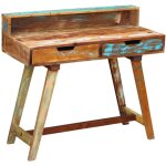 Vidaxl - bureau bois de r�cup�ration massif
