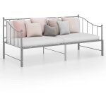 Cadre de canapé - lit extensible gris métal 90x200 cm Cadre de canapé - lit extensible gris métal 90x200 cm