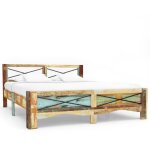 Vidaxl - cadre de lit bois de r�cup�ration massif 160x200 cm