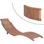 Vidaxl - chaise longue pliable bois de teck solide