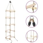 Vidaxl - chelle de corde pour enfants 200 cm bois Vidaxl - chelle de corde pour enfants 200 cm bois