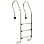 Vidaxl - chelle de piscine  3 chelons acier inoxydable 304 120 cm