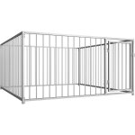 Chenil d'extrieur pour chiens 200 x 200 x 100 cm vidaxl