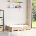 Vidaxl - collier de palette 150x100 cm bois de pin solide