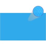 Couverture de piscine rectangulaire 500x300 cm pe bleu vidaxl