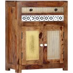 Armoire latrale 60x30x75 cm bois massif vidaxl