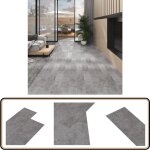 Dalles de plancher pvc 5, 02 m² 2 mm autoadhésif gris béton - carrelage pvc - dallettes adhesifs - planchers ... Dalles de plancher pvc 5, 02 m² 2 mm autoadhésif gris béton - carrelage pvc - dallettes adhesifs - planchers ...