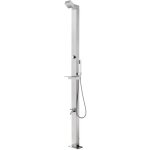 Douche de jardin 220 cm acier inoxydable vidaxl