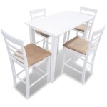 Vidaxl - ensemble de table et 4 chaises idales pour l'excellente barre de fabrication disponibles diffrentes ...