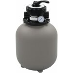 Vidaxl - filtre � sable pour piscine avec vanne 4 positions gris 350 mm