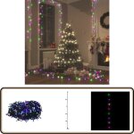 Guirlande led avec 150 led multicolore pastel 15 m pvc - guirlande led noel - décoration noel - lumière ... Guirlande led avec 150 led multicolore pastel 15 m pvc - guirlande led noel - décoration noel - lumière ...