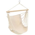 Hamac couleur crme 185 x 125 cm vidaxl