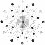 Horloge murale avec mouvement à quartz design moderne 50 cm Horloge murale avec mouvement à quartz design moderne 50 cm