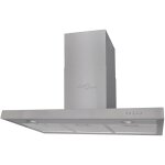 Vidaxl ? hotte casquette acier inoxydable 900 mm ? d�bit d'air 720 m� / h ? 3 niveaux de vitesse ? hauteur ...