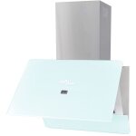 Vidaxl hotte verre tremp� blanc 600 mm