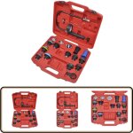 Kit de testeur de pression du radiateur 18 pcs - kit de test de pression de radiateur - outil auto - ...