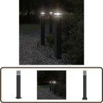 Vidaxl - lampadaire d'extérieur noir 80 cm aluminium - lampadaire exterieur - Éclairage extérieur - lampe ... Vidaxl - lampadaire d'extérieur noir 80 cm aluminium - lampadaire exterieur - Éclairage extérieur - lampe ...