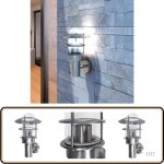 Lampe murale led de patio acier inoxydable - applique murale - Éclairage extérieur - luminaire extérieur ... Lampe murale led de patio acier inoxydable - applique murale - Éclairage extérieur - luminaire extérieur ...