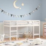 Vidaxl - lit mezzanine d'enfants sans matelas avec �chelle 90x190 cm