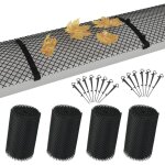 Maille de goutti�re 4 pcs avec clips pehd 1, 08
