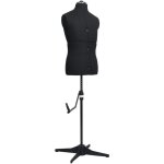 Mannequin de couture ajustable pour homme noir taille 37 - 45